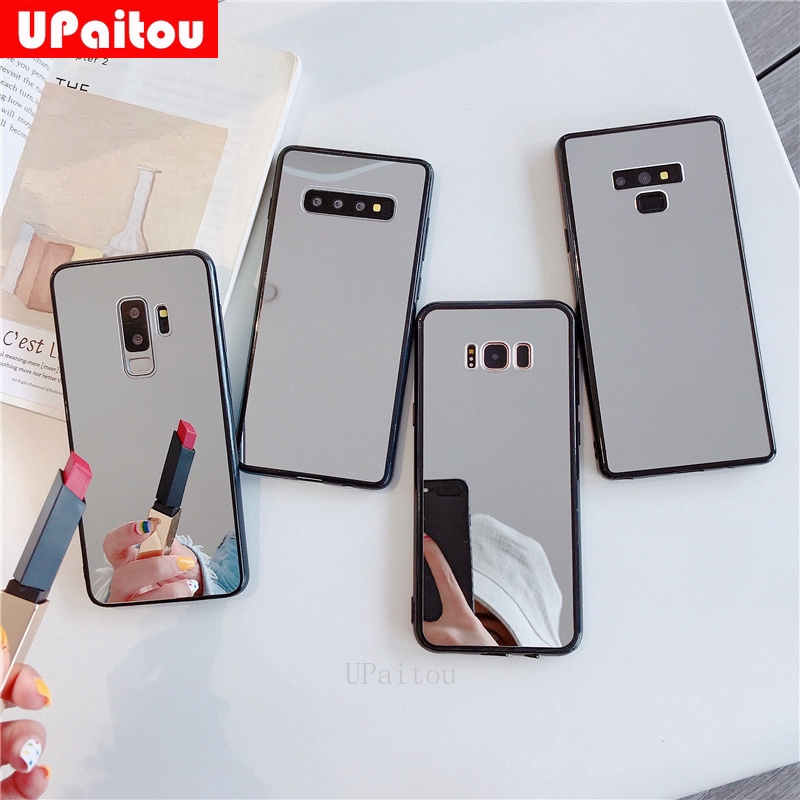 Samsung Galaxy A21s A20s A51 A71 A70 A50 A50 A30s A11 Note 20 10 8 9 S8 S9 S10 5G S10e Ốp điện thoại TPU dẻo mặt gương trang điểm sang trọng | BigBuy360 - bigbuy360.vn