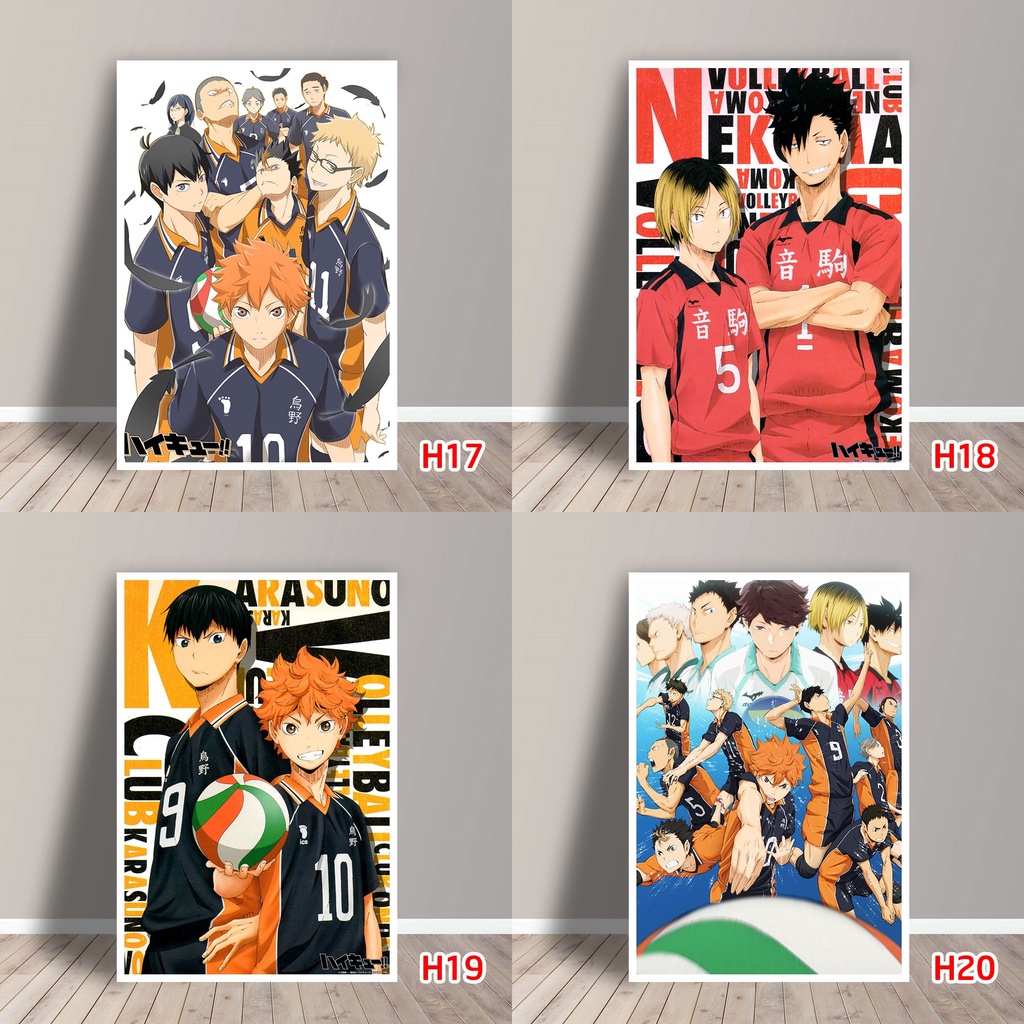 Tấm Postcard Cao Cấp Anime Haikyuu!!