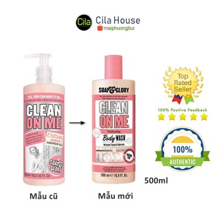 Sữa tắm soap and glory clean on me/sugar crush made in uk 500ml - cila house