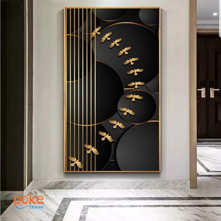 Tranh treo tường canvas-bộ tranh đàn chim trời