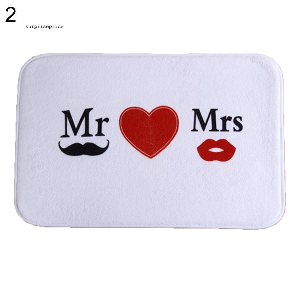 Thảm nhung chống trượt in hình động vật hoạt hình dễ thương