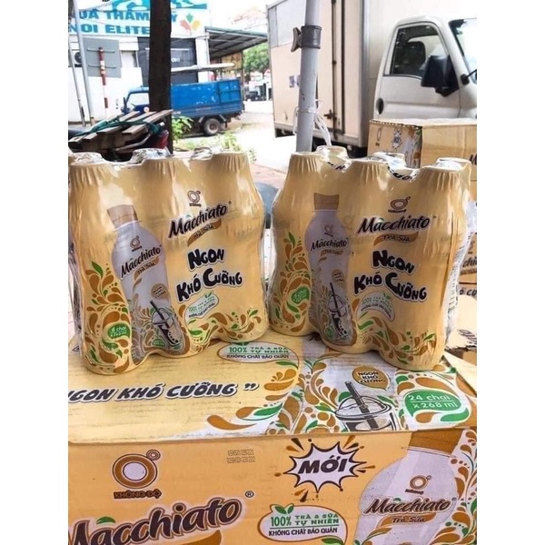 Trà sữa machiato