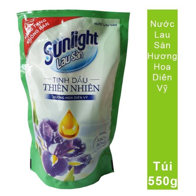 Nước lau sàn Sunlight túi 550g