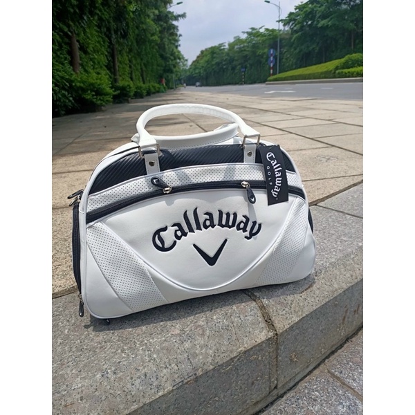 Túi đựng đồ và giày golf Callaway chất liệu da Pu chống nước form dáng chuẩn đẹp,túi golf,golf bag