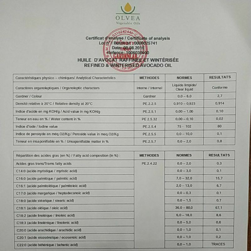 1L Dầu Quả Bơ - Dầu Nền Dùng Trong Mỹ Phẩm (AVOCADO OIL) | BigBuy360 - bigbuy360.vn