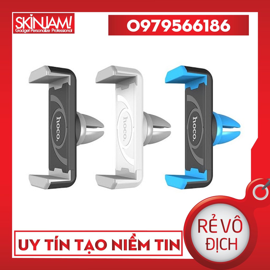 Giá Đỡ Điện Thoại Trên Ô Tô Hoco CHP01 - Kẹp Cửa Gió - Chính Hãng Hoco