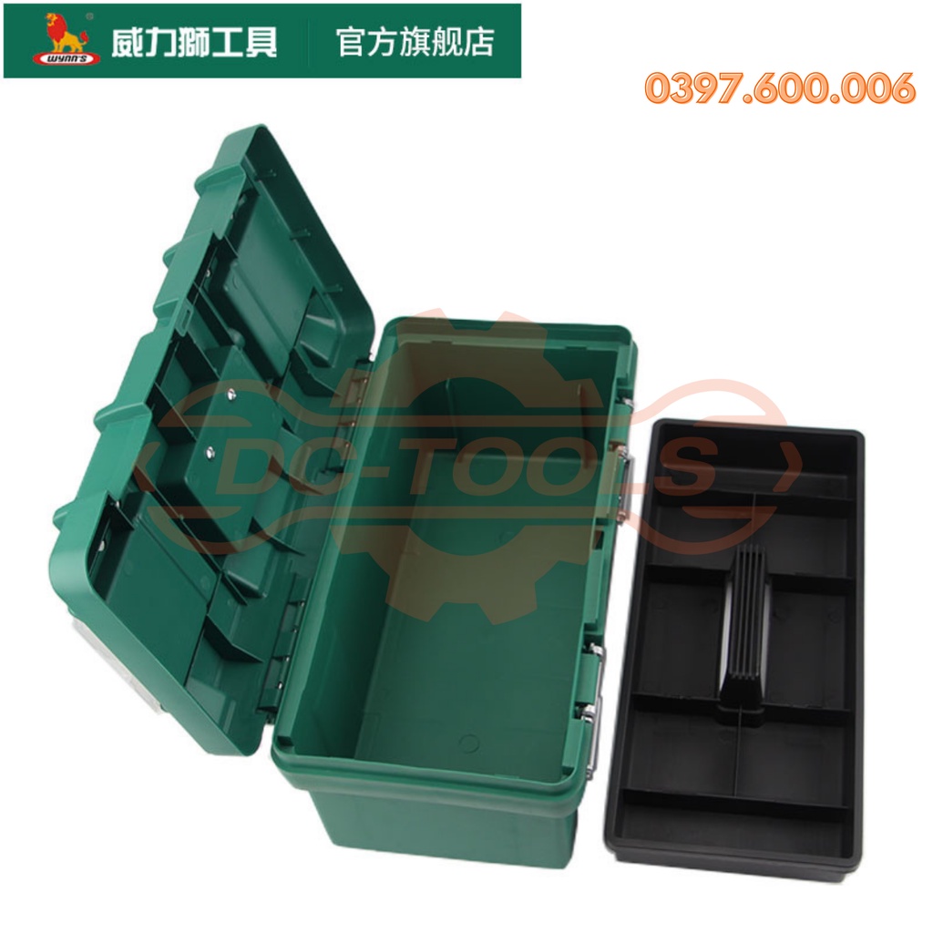 Hộp dụng cụ W380 W430 W450 WYNN'S chống thấm an toàn dễ dàng mang theo bảo quản chống thấm PVC DC-TOOLS