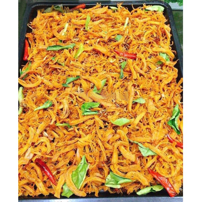 Khô gà lá chanh ,250gr,thơm ngon giàu chất dinh dưỡng, Đảm bảo vệ sinh an toàn thực phẩm,gia vị tự nhiên, không phẩm màu