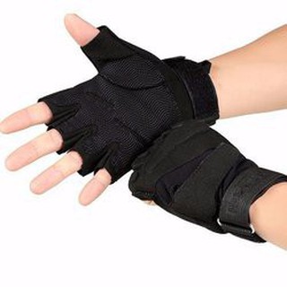 Găng tay xe máy blackhawk cụt ngón