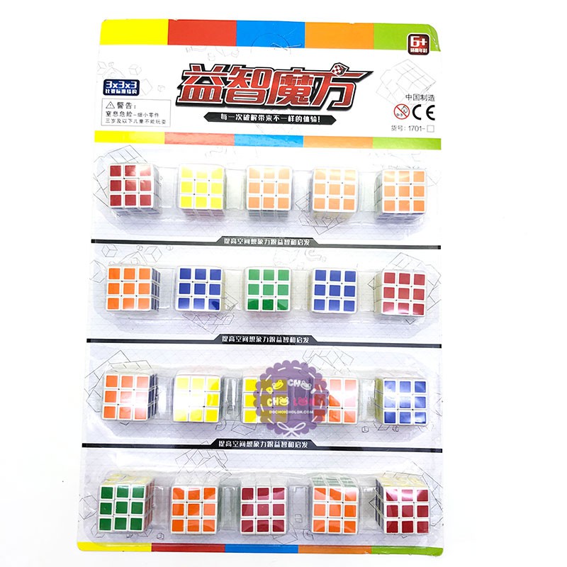 Đồ chơi Rubik mini 3x3x3 bằng nhựa