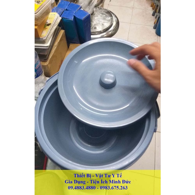 Bô Nhựa Tròn Dùng Cho Ghế Bô Đi Vệ Sinh Người Già - Bà Bầu - Giá Rẻ