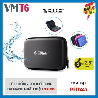 TÚI CHỐNG SỐC Ổ CỨNG ( HDD - SSD ) 2.5 INCH ORICO PHB25 - HÀNG NHẬP KHẨU CHÍNH HÃNG!
