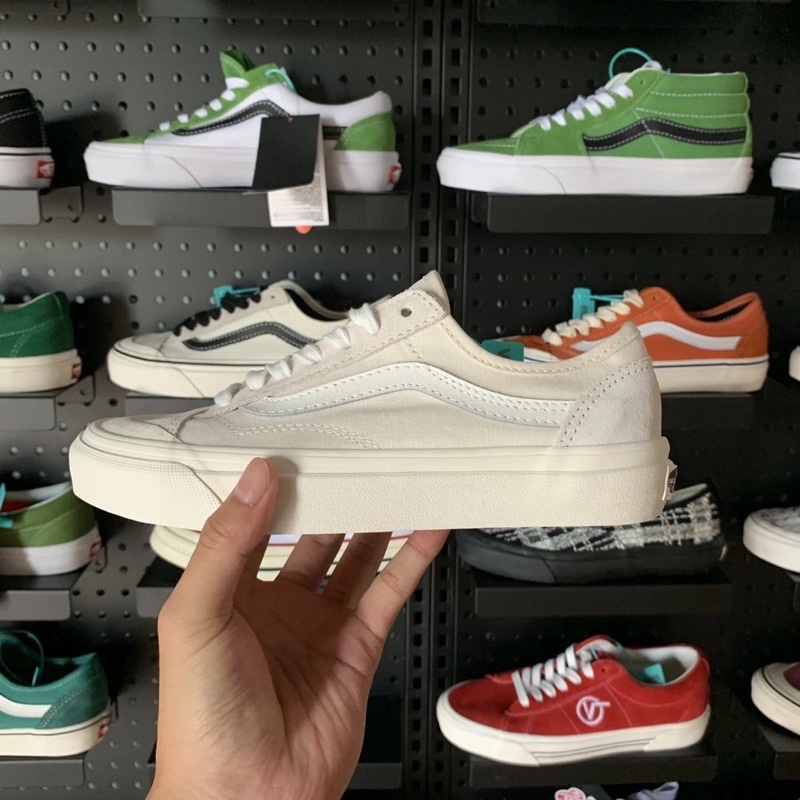 ✨  - Giày trượt vans style 36 decon trắng bạch tuyết