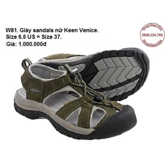 W81. Giày sandals nữ Keen Venice