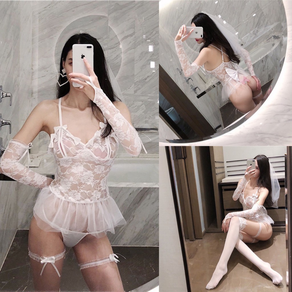 Cosplay cô dâu cao cấp đầy đủ phụ kiện 1610 (không kèm tất) CP21 | BigBuy360 - bigbuy360.vn