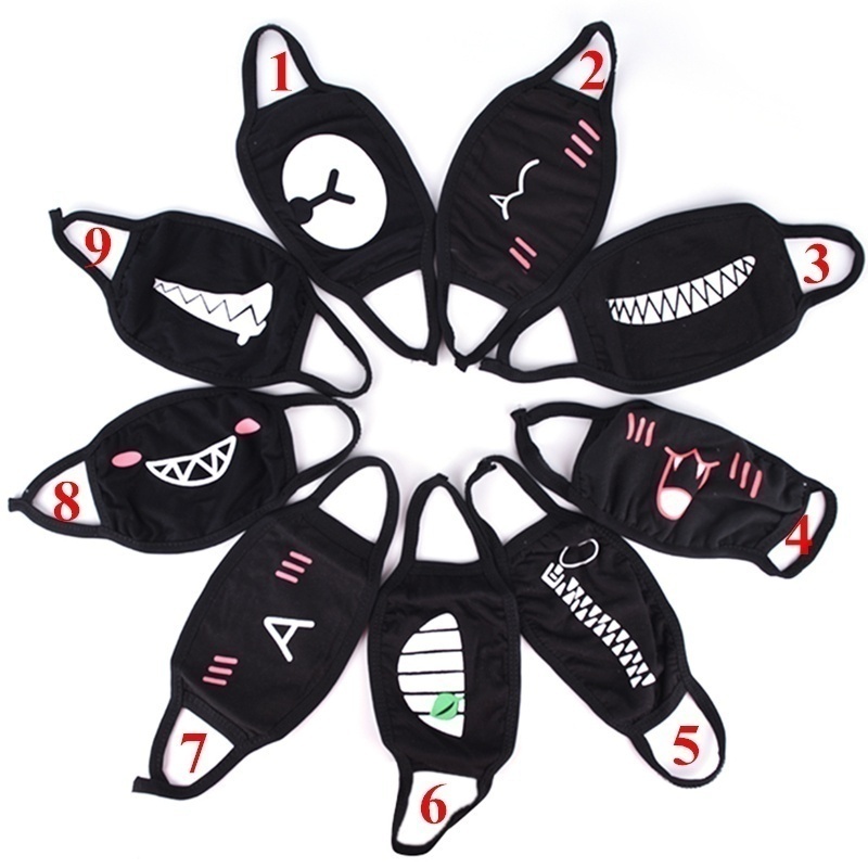 Khẩu Trang Cotton Chống Bụi Họa Tiết Hoạt Hình Dễ Thương Cho Nam Và Nữ