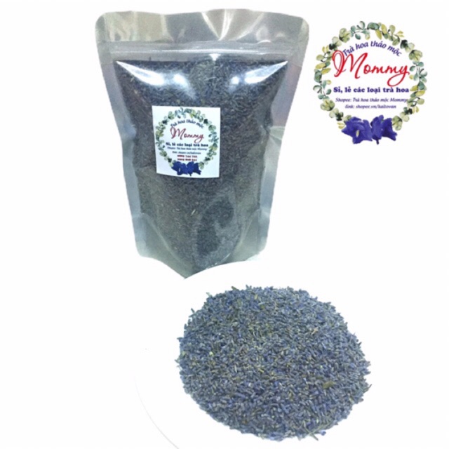 [Mã 77FMCGSALE1 giảm 10% đơn 250K] Trà hoa lavender hoa oải hương gói 100g