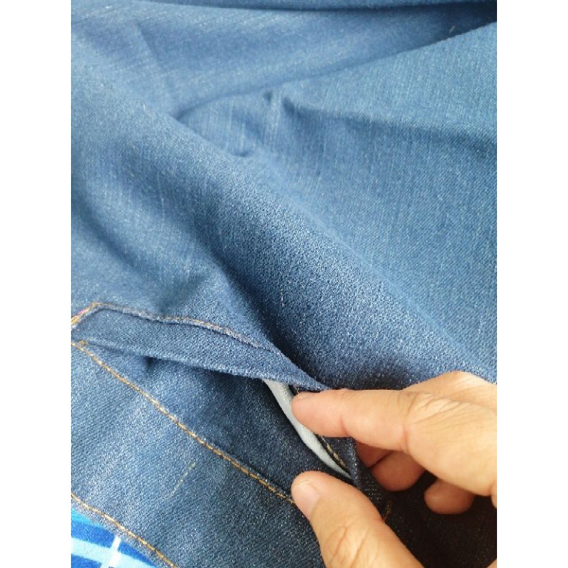 váy chống nắng jean cài nút siêu đẹp