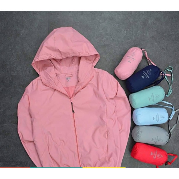 Áo khoác gió nữ vân gạo 2 lớp cao cấp, áo gió nữ 2 lớp lót lưới chống nước your love shop vải siêu đep