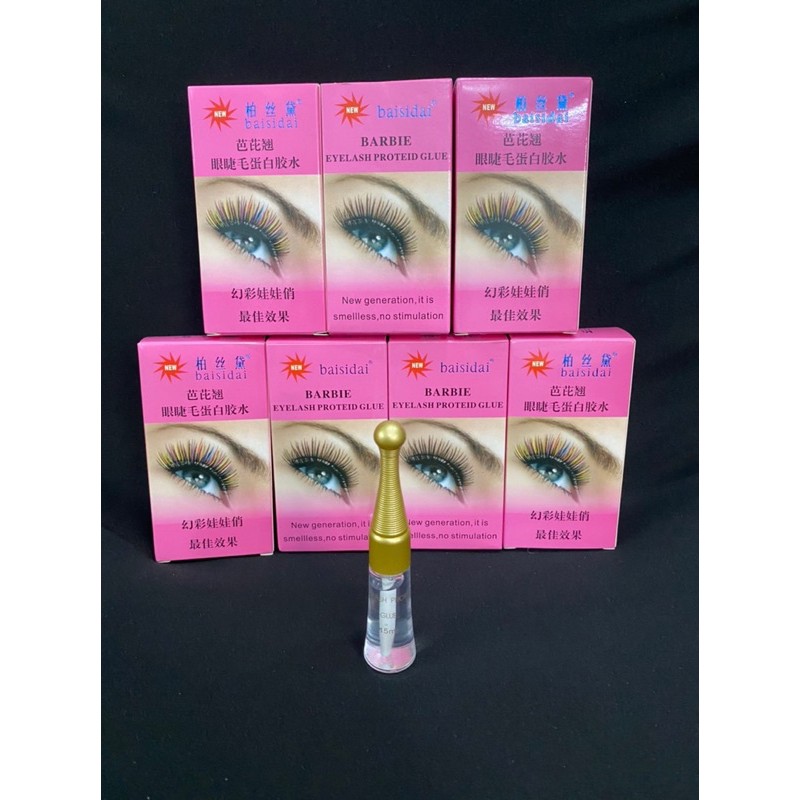 Gel bắt trục, gel bắt mi ( khi uốn mi ), sử dụng như keo gắn lông mi make up cũng tuyệt vời