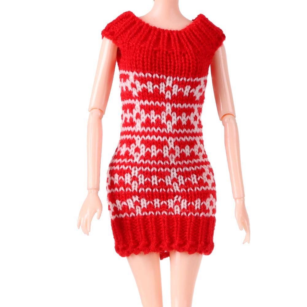 Áo Thun Trễ Vai Họa Tiết Cầu Vồng Xinh Xắn Cho Búp Bê