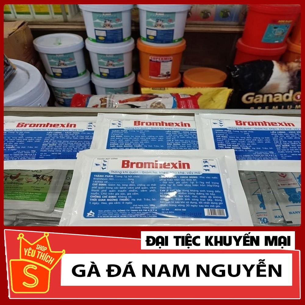 bromhexin [ THUỐC GÀ ĐÁ NAM NGUYỄN ]