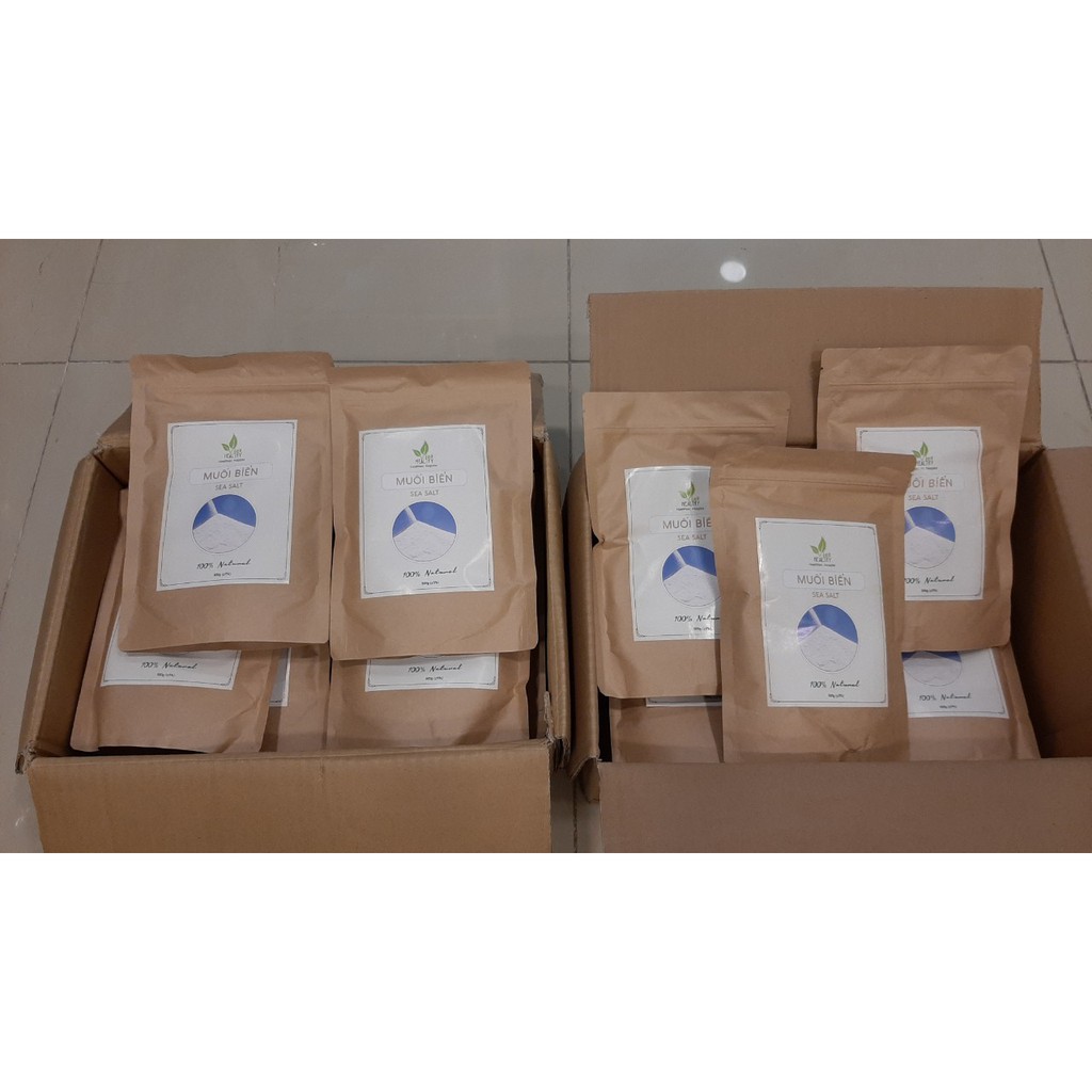 MUỐI BIỂN TINH KHIẾT VIET HEALTHY 500GR