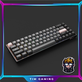 Bàn phím cơ AKKO 3068B Multi-modes Black Pink (Bluetooth 5.0 / Wireless 2.4Ghz / Hotswap / Foam tiêu âm / AKKO CS Jelly)