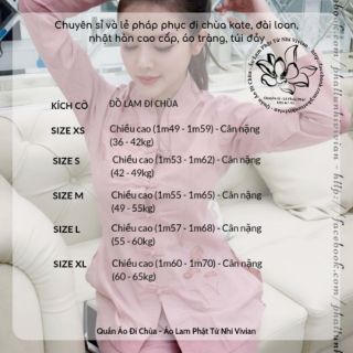 Đồ lam đi chùa - Đồ phật tử - La Hán Nơ