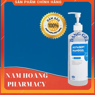 Nước rửa tay khô nhanh- dung dịch sát khuẩn alfasept handgel- chai 500ml