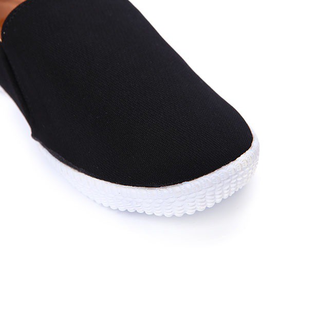 Giày Slip On Nữ Khải Nam Màu Đen