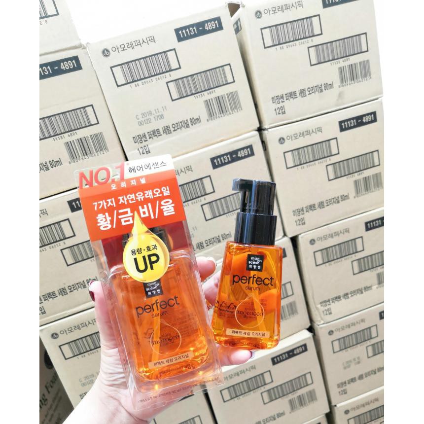 Tinh dầu dưỡng tóc MISE EN SCENE Perfect Repair Hair 80ml Mẫu Mới 2020, Giúp Tóc Bóng Mượt , Giữ Nếp | BigBuy360 - bigbuy360.vn