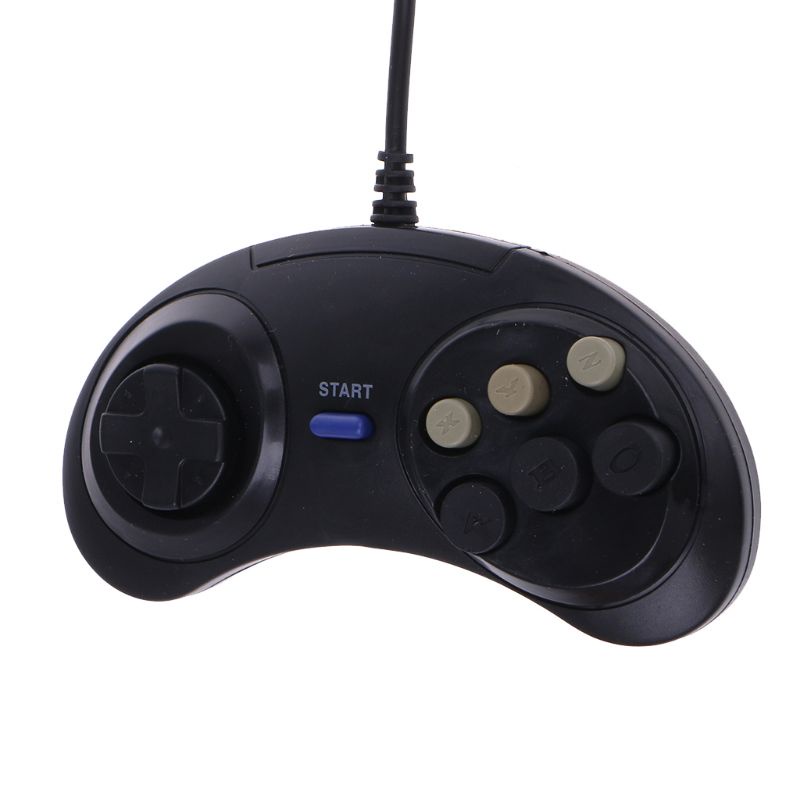 Tay CầM ĐiềU KhiểN Star 6 NúT BấM Cho Ổ ĐĩA Megadrive MD Genesi