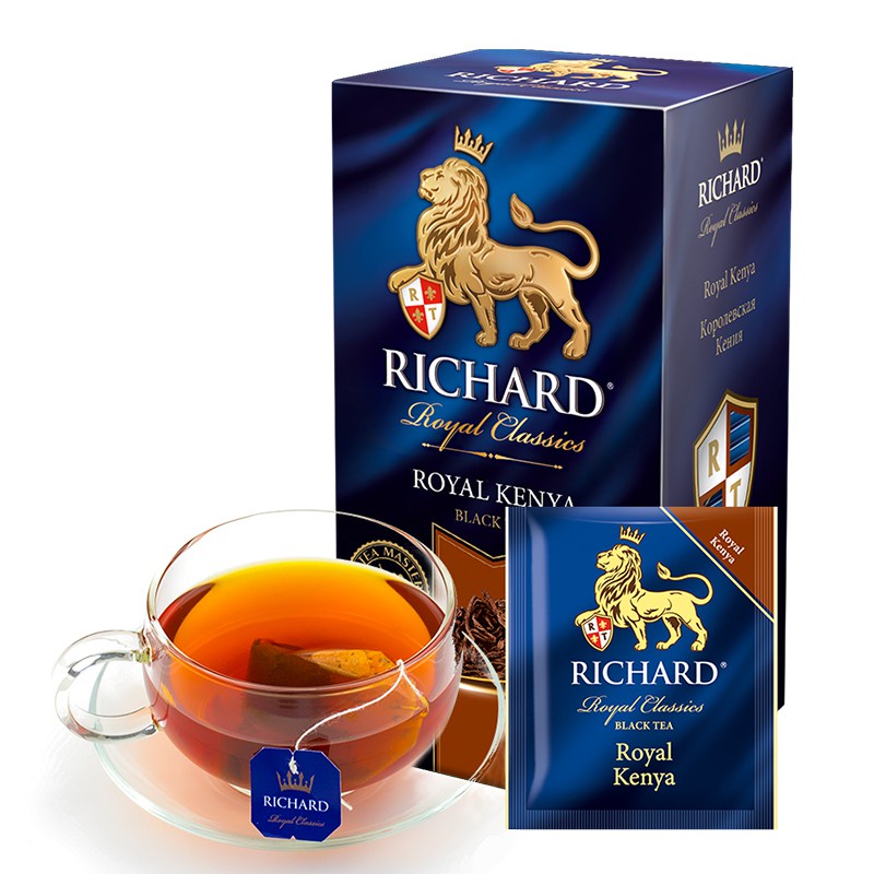 [Hàng Ngoại Có Tem Chống Giả]Harvard Royal Teabags - Trà hoàng gia Anh, hộp 25 túi lọc-Trà Đen Hảo Hạng Hộp 50Gr