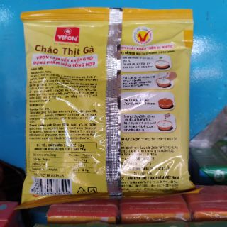 5 GÓI CHÁO THỊT GÀ , THỊT BẰM VIFON 70 GAM