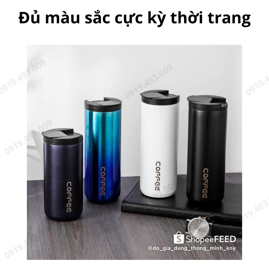 Bình giữ nhiệt, Ly giữ nhiệt Cao Cấp inox 304 Dung Tích 510ml