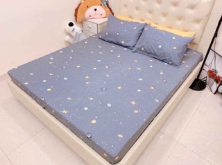 SÉT GA GỐI COTTON POLY - VŨ TRỤ