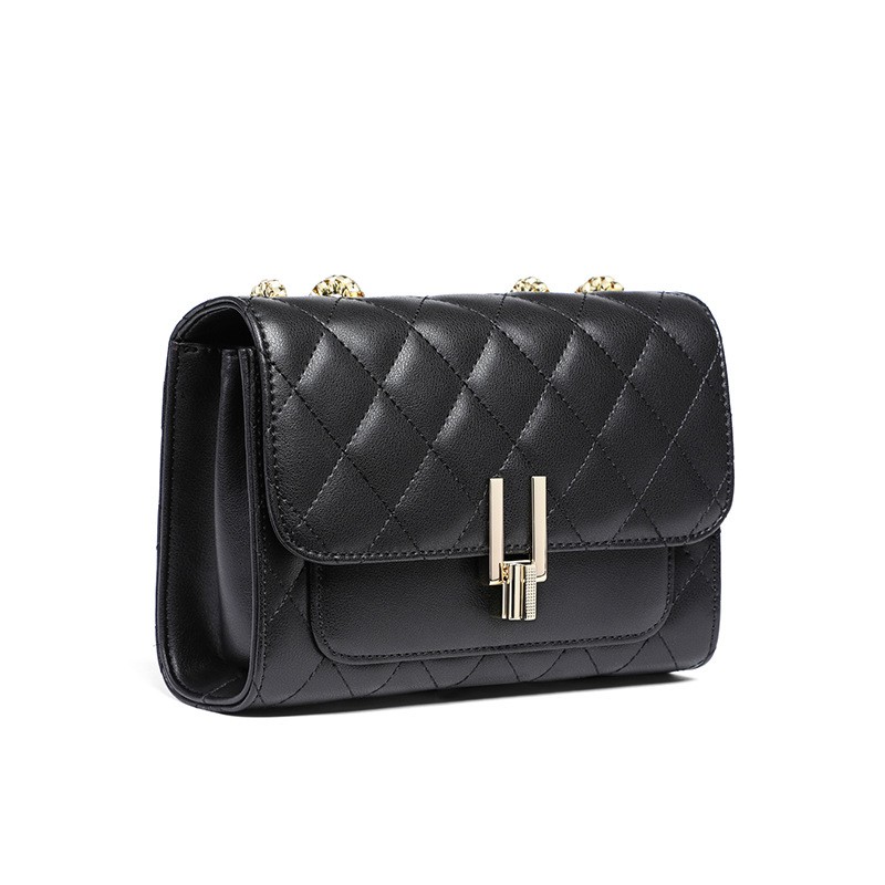 Túi Xách Nữ Đeo Chéo Khóa Chữ Y Vân Caro Chất Liệu Da Cao Cấp TX15 - HAMAN | BigBuy360 - bigbuy360.vn