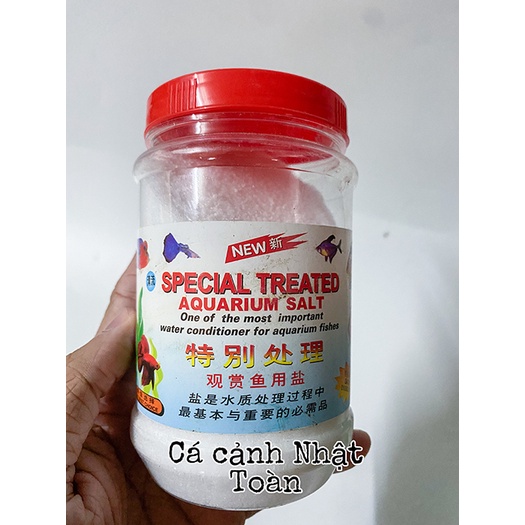 500g MUỐI BIỂN CHO CÁ NƯỚC NGỌT SPECIAL TREATED AQUARIUM SALT HỖ TRỢ