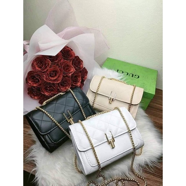 Túi Xách Nữ , Chữ Y Trần Trám 3 Ngăn Da Mềm  Hàng Loại 1