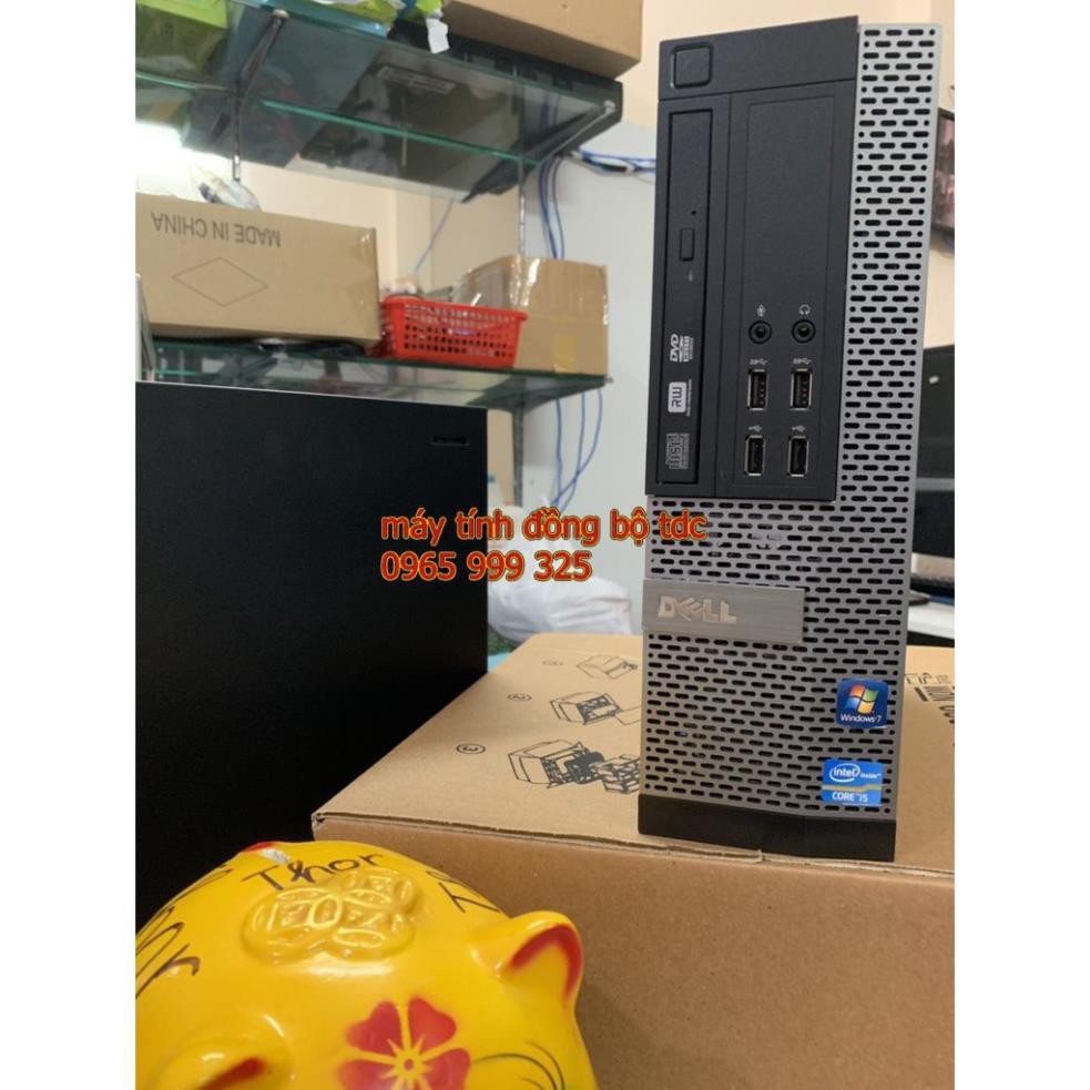 Case máy tính đồng bộ dell Optiplex 7010 core i5 3470, ram 8gb, ổ cứng SSD 240gb. Tặng usb thu wifi. Hàng Nhập Khẩu. | BigBuy360 - bigbuy360.vn