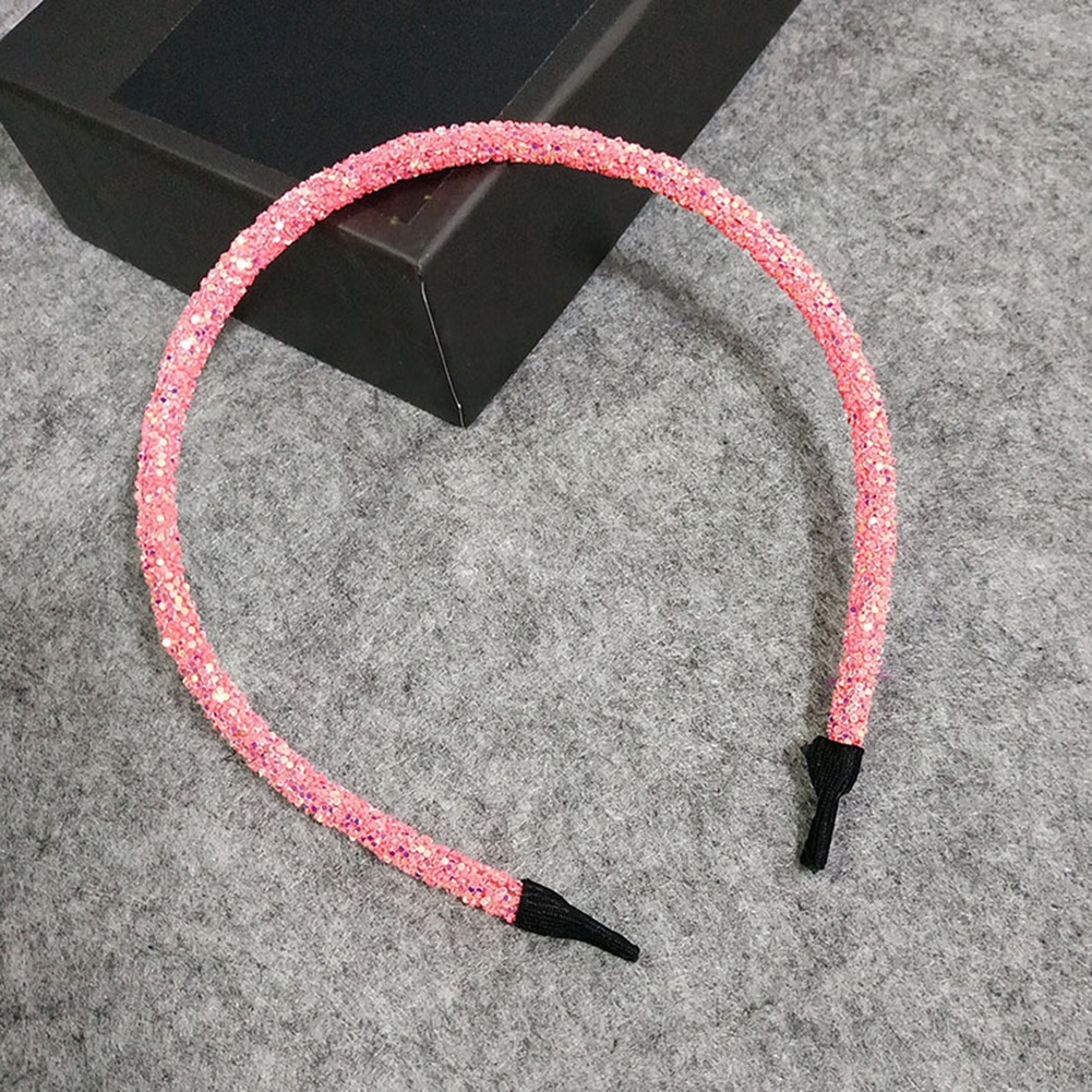 Băng Đô Cài Tóc Đính Kim Sa Lấp Lánh