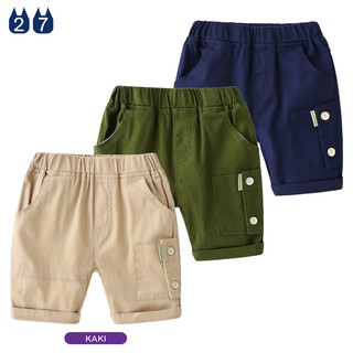 Quần Kaki cho bé WELLKIDS họa tiết túi hộp hàng xuất Âu Mỹ