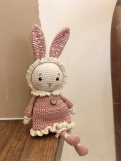 [sẵn hàng]  Mimi - thỏ len handmade