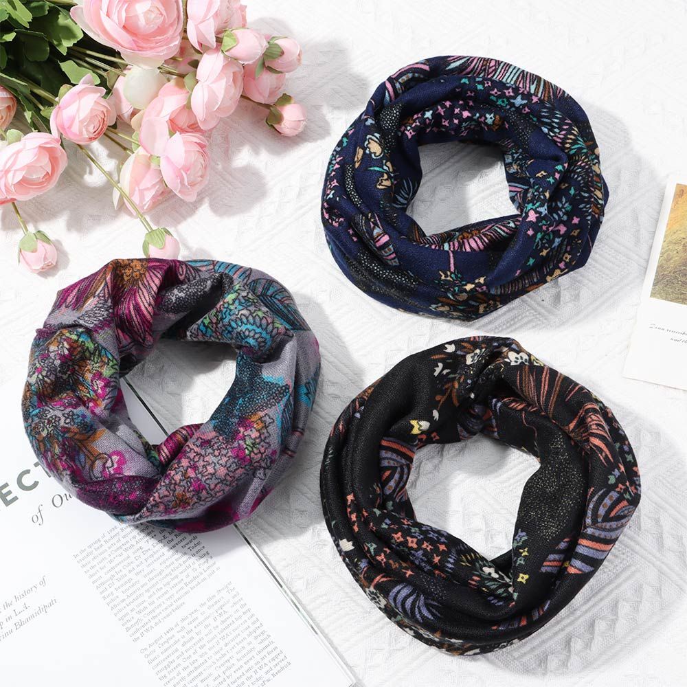 Mũ trùm kiêm khăn bandana che mặt chống gió giữ ấm ngoài trời đông vải cotton cho nam và nữ dùng khi đi xe đạp/chạy bộ