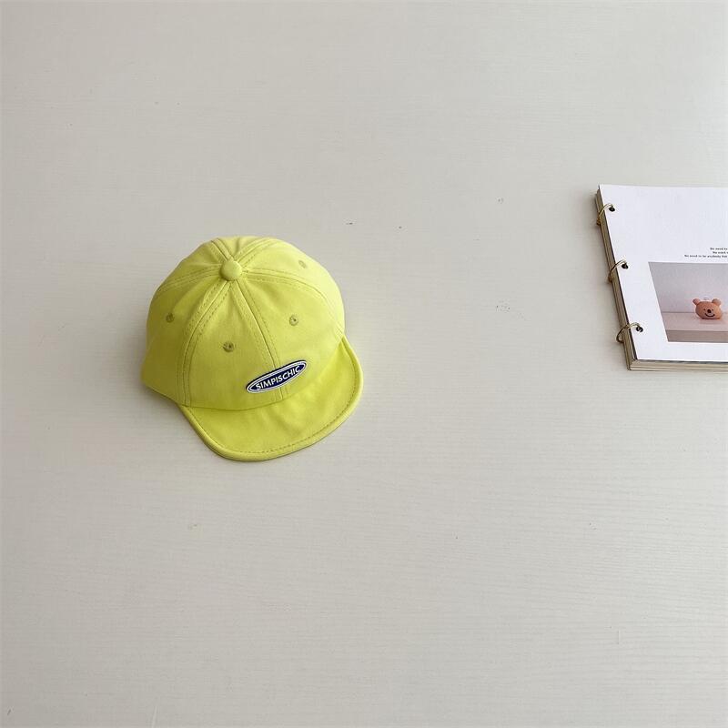 Mũ Lưỡi Trai Vành Mềm Chống Nắng In Chữ Màu Kẹo Xinh Xắn Cho Bé