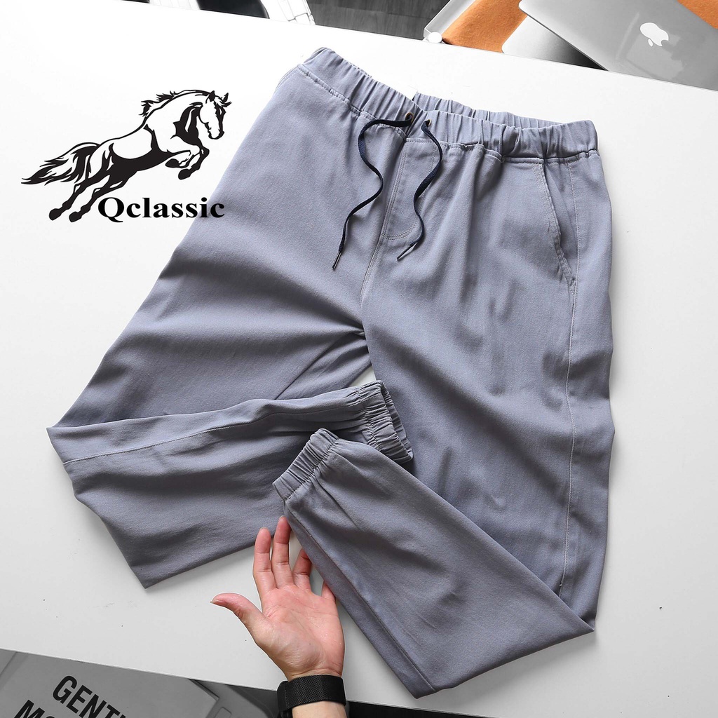 Quần jogger nam dài dành cho thể thao, chất liệu kaki bền đẹp dễ dàng di chuyển vận động Q0010