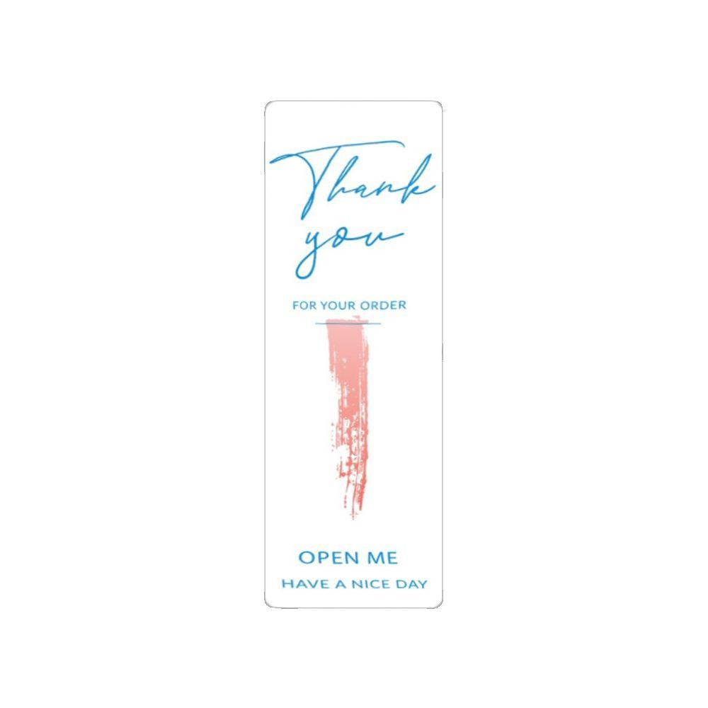 Cuộn 120 Giấy Gói Quà 1 * 3inch In Chữ Thank You For Your Order Độc Đáo Tiện Dụng