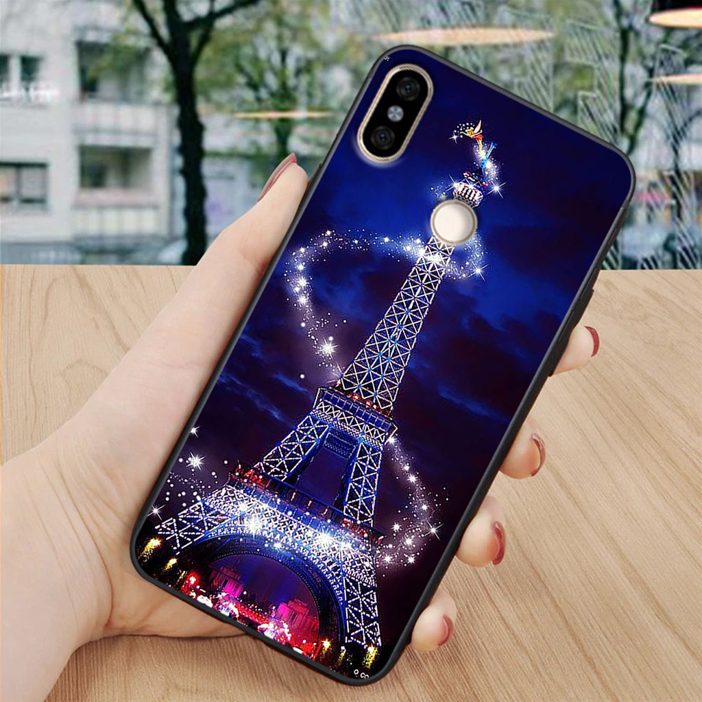 Ốp lưng ép kính Xiaomi redmi note 5 / note 5 pro / note 6 / note 6 pro / note 7 / note 7 pro / a2 lite in hình hoa
