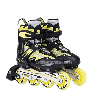 Giày Patin Trẻ Em Cao Cấp Cougar 835L-12, giày trượt patin trẻ em chính hãng